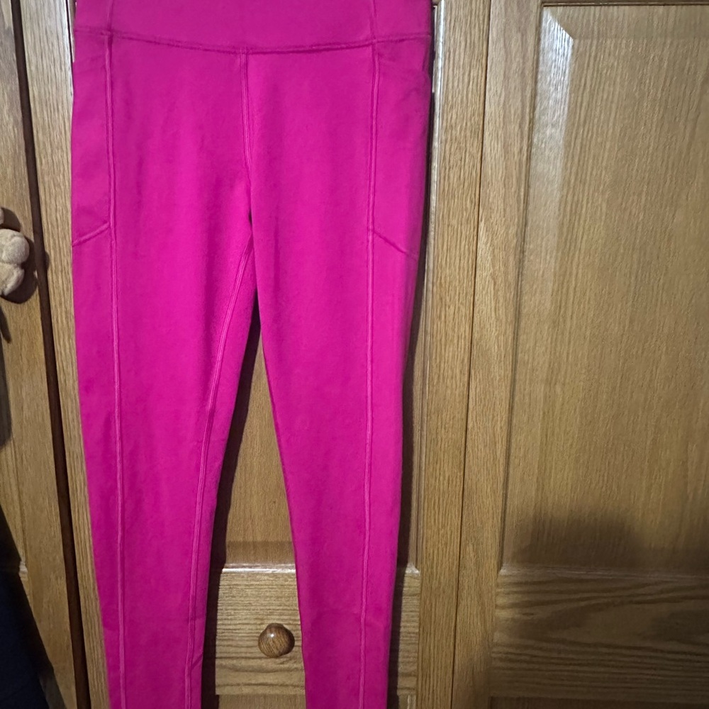 Victoria's Secret Fuchsia Leggings